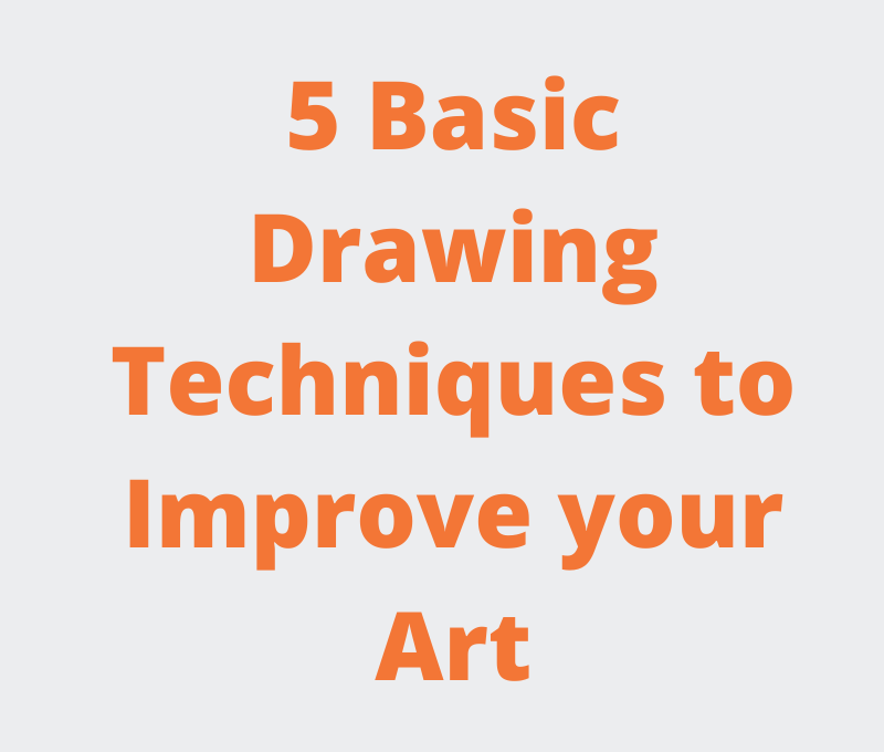 Important Drawing TIPS for Beginners - What Pencils You Should Use? 