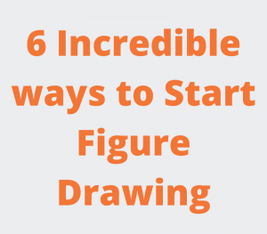 Differnt ways to start figure drawing