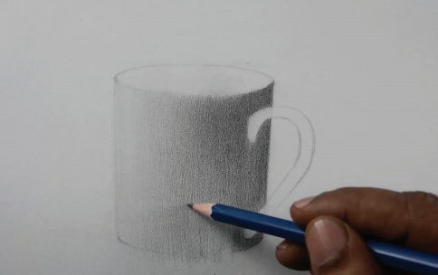 Step 3 to Draw a Still Life:- Delinate Shadow Edges